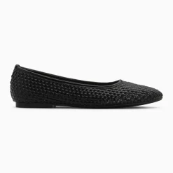 Ballerines Provence tressées noires