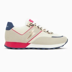 Baskets éclair Nicole multicolores à semelle running