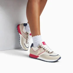 Baskets éclair Nicole multicolores à semelle running