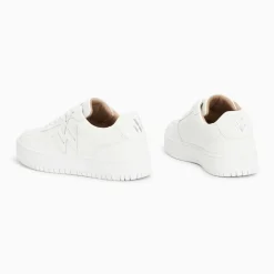 Baskets monogramme Calie blanches monochromes