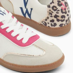 Baskets monogramme Charlize multicolores à semelle rétro