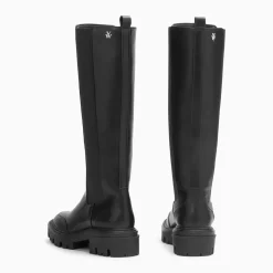 Bottes Becky noires à élastiques