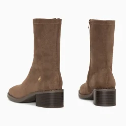 Bottines chaussettes Bobby taupe