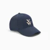 Casquette Clem denim à monogramme brodé