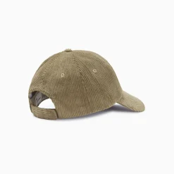 Casquette Jess kaki en velours côtelé