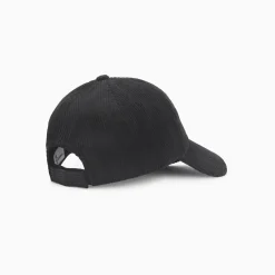 Casquette Jess noire en velours côtelé