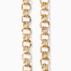 Chaîne de téléphone Gina beige marbré