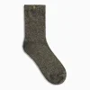Chaussettes Ambre noir et or pailleté