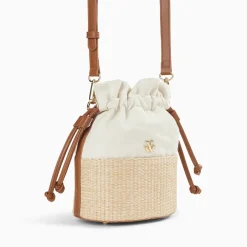 Mini panier bourse Lilly beige