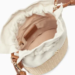 Mini panier bourse Lilly beige