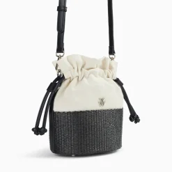 Mini panier bourse Lilly noir