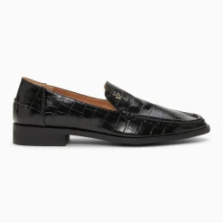 Mocassins Marianne noir croco