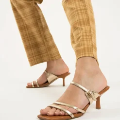 Mules kitten heel Axelle or