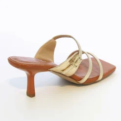 Mules kitten heel Axelle or