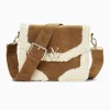 Petit sac cartable Evelyn camel