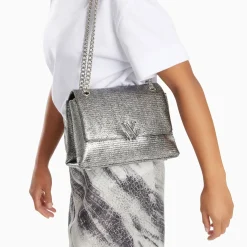 Sac à main Naomi argent à chaîne