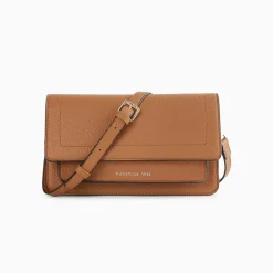 Sac Marga camel grainé
