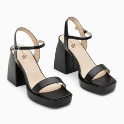 Sandales à talon Martha noires
