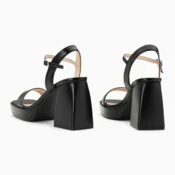 Sandales à talon Martha noires